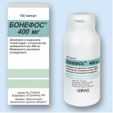 Bonefos capsules 400 mg №100 Bonefos capsules 400 mg №100