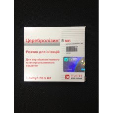 Cerebrolysin ® solution for injection 1076 mg 5 ml №5 Cerebrolysin ® solution for injection 1076 mg 5 ml №5