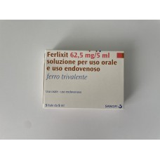 Ferlixit 62,5 mg/5 ml ampoules Ferlixit 62,5 mg/5 ml ampoules
