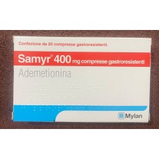 Samyr 400mg tablets (ademetionina) Samyr 400mg tablets (ademetionina)