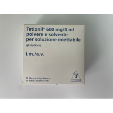 Tationil 600 mg/4ml (glutathione / glutatione) Tationil 600 mg/4ml (glutathione / glutatione)