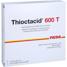 Thioctacid 600 T 25mg/ml 24ml 5 ampoules Thioctacid 600 T 25mg/ml 24ml 5 ampoules